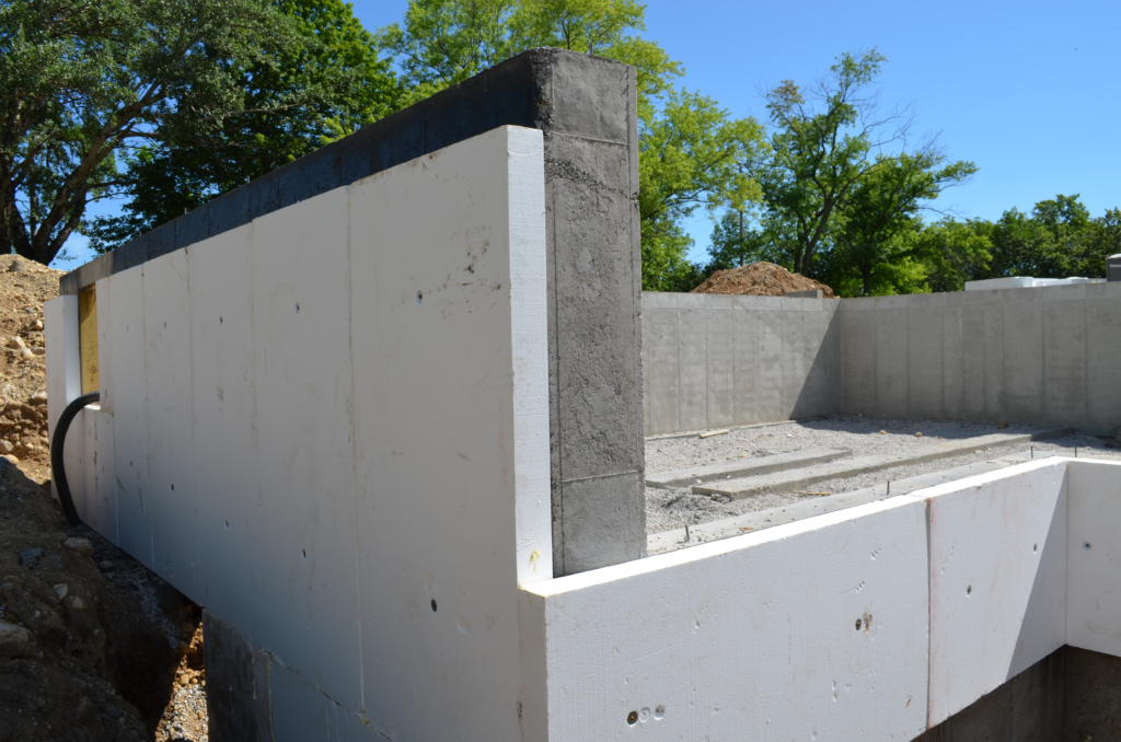 ICFs (Insulated Concrete Forms) - PEA Builders