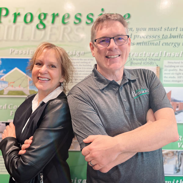 Steve - President & Mary - VP/Design Consultant - PEA Builders Team