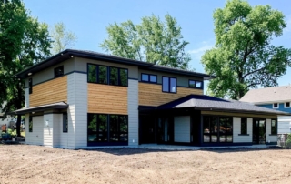 Muskego modern lakehouse project