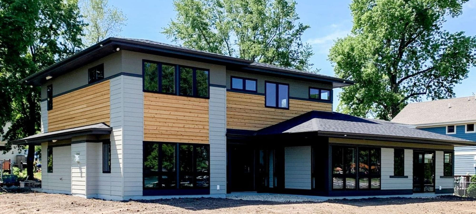 Modern Lakehouse project in Muskego