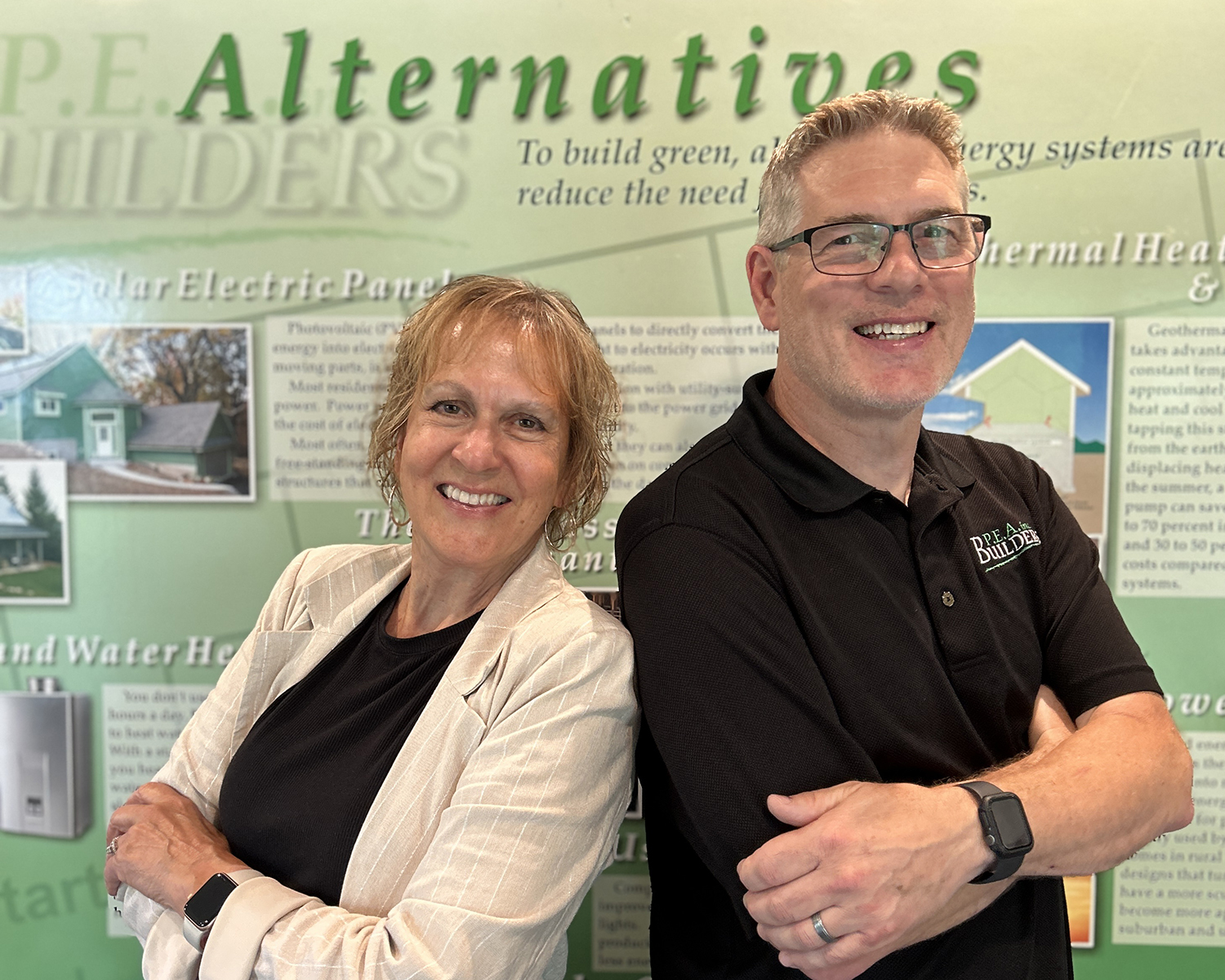 IMG_5275 Steve - President & Mary - VP/Design Consultant - PEA Builders Team